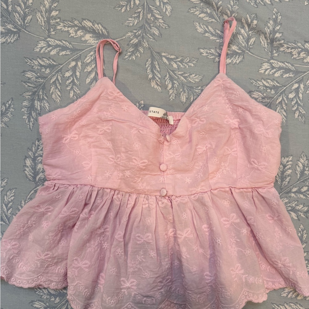 Altar'd State Pink Camisole Top